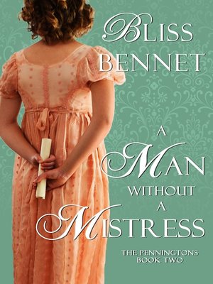 cover image of A Man Without a Mistress